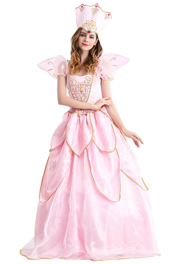 Womens Fairy Godmother Halloween Costume - PINK QUEEN – Costumescenter