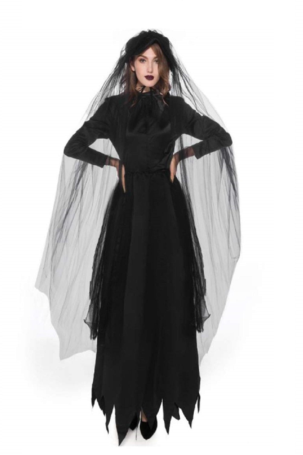 Gothic Wicked Witch Halloween Costume For Women – Costumescenter