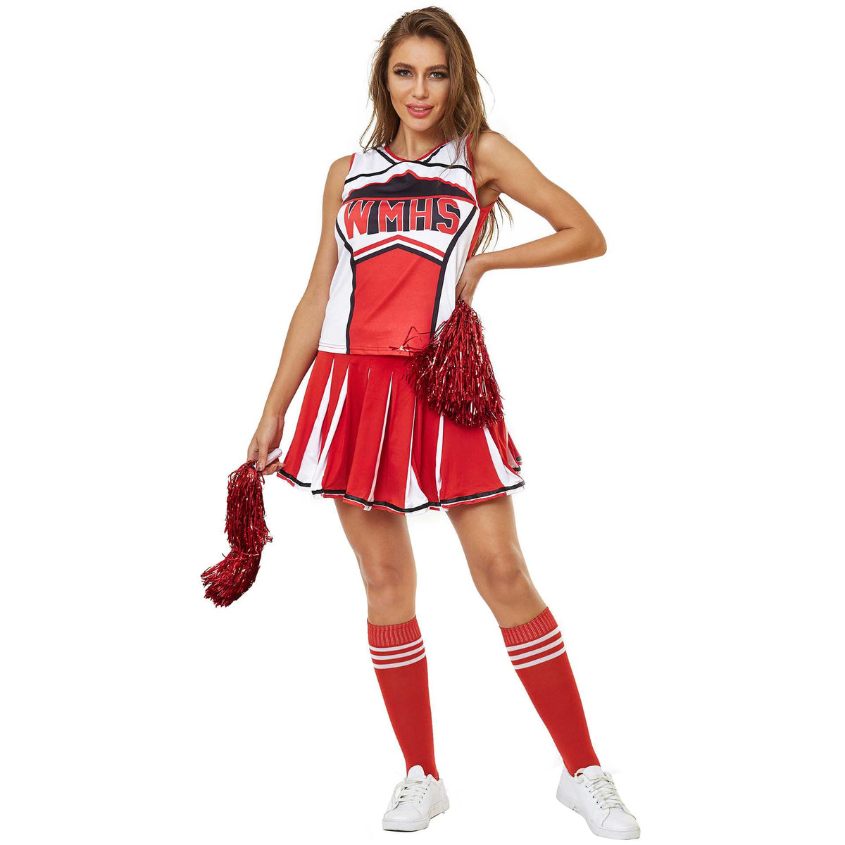 Cheerleader Dress Costume High School Girl Cheerleading Uniform ...